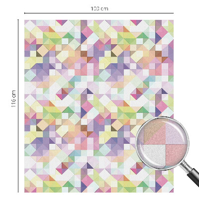 Absztrakt mozaik Üvegfólia ablakra