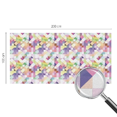 Absztrakt mozaik Üvegfólia ablakra