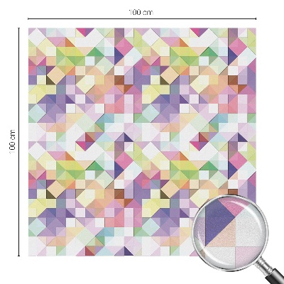 Absztrakt mozaik Üvegfólia ablakra