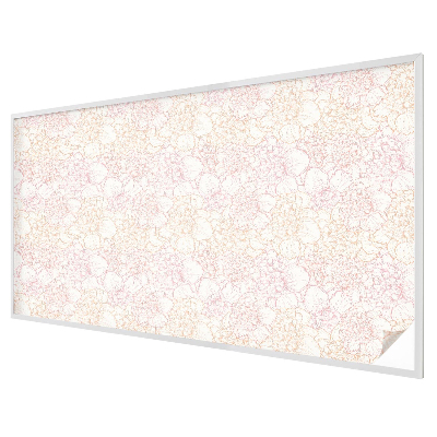 Virágos elegancia Öntapadós üvegfólia vitrázs mintával