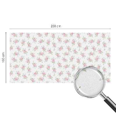 Romantikus rózsák Üvegfólia ablakra