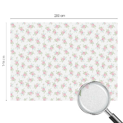 Romantikus rózsák Üvegfólia ablakra