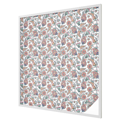 Virágos elegancia Belátásgátló fólia ablakra