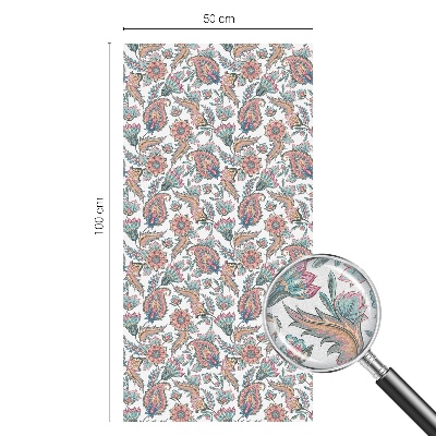 Virágos elegancia Belátásgátló fólia ablakra