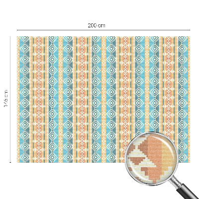 Geometriai motívumok Öntapadós üvegfólia vitrázs mintával