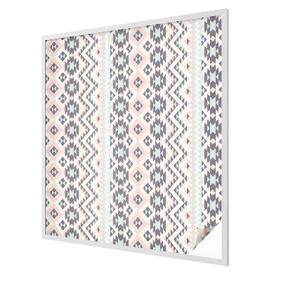 Pasztell geometria Ablaküveg fólia belátásgátló