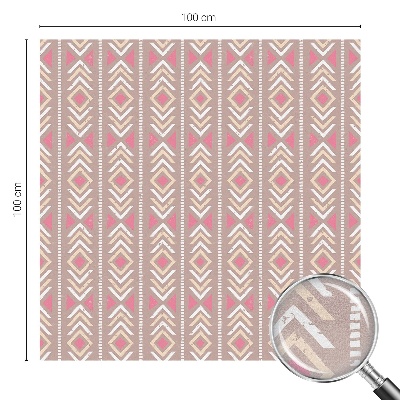 Etnikai rombuszok Üvegfólia ablakra