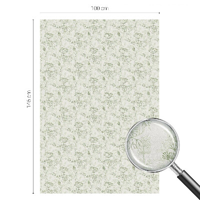 Botanikai minta Öntapadós ablakfólia ólomüveg mintával