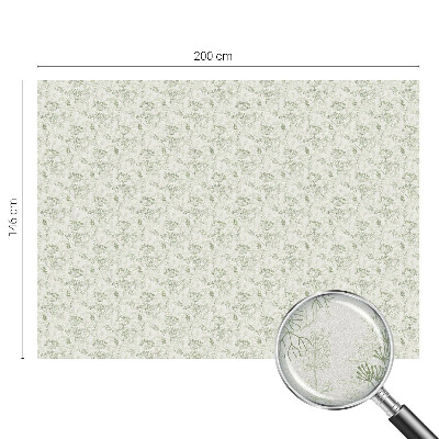 Botanikai minta Öntapadós ablakfólia ólomüveg mintával