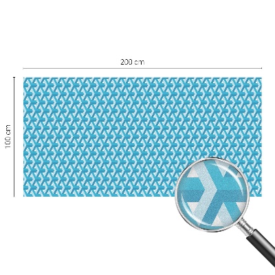 Geometriai kockák Belátásgátló fólia ablakra