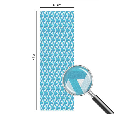 Geometriai kockák Belátásgátló fólia ablakra