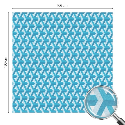 Geometriai kockák Belátásgátló fólia ablakra
