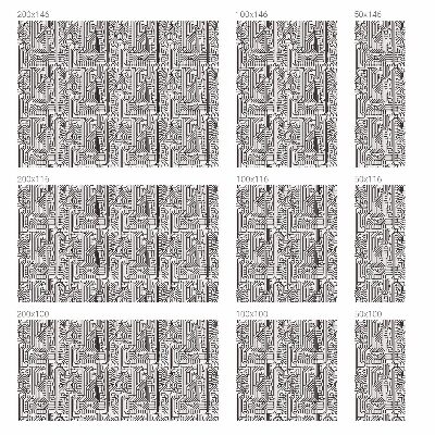 Műszaki téma Öntapadós üvegfólia vitrázs mintával