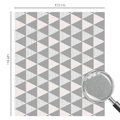 Modern geometria Belátásgátló fólia ablakra