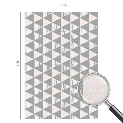 Modern geometria Belátásgátló fólia ablakra