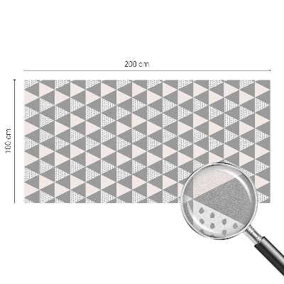 Modern geometria Belátásgátló fólia ablakra
