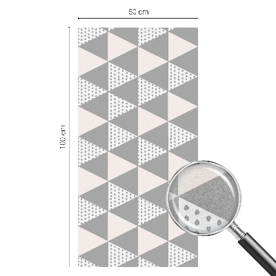 Modern geometria Belátásgátló fólia ablakra
