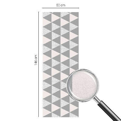 Modern geometria Belátásgátló fólia ablakra