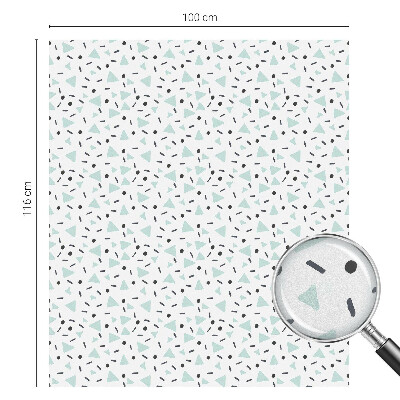 Geometriai alakzatok Ablaküveg fólia belátásgátló
