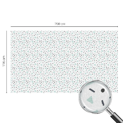 Geometriai alakzatok Ablaküveg fólia belátásgátló