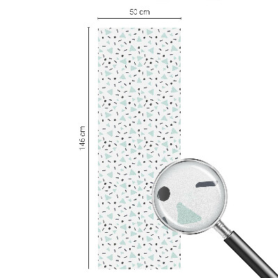 Geometriai alakzatok Ablaküveg fólia belátásgátló