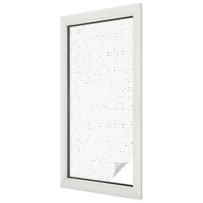 Minimalista pöttyök Üvegfólia ablakra