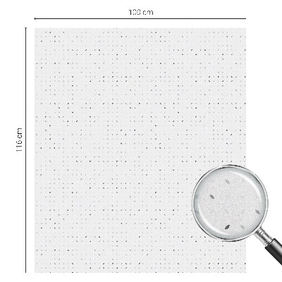 Minimalista pöttyök Üvegfólia ablakra