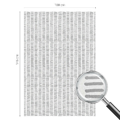 Minimalista vonalak Öntapadós ablakfólia ólomüveg mintával