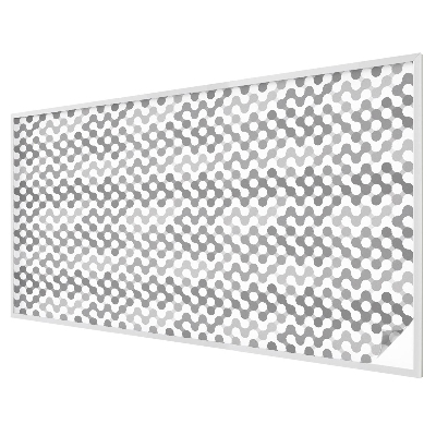 Hullámgeometria Öntapadós üvegfólia vitrázs mintával