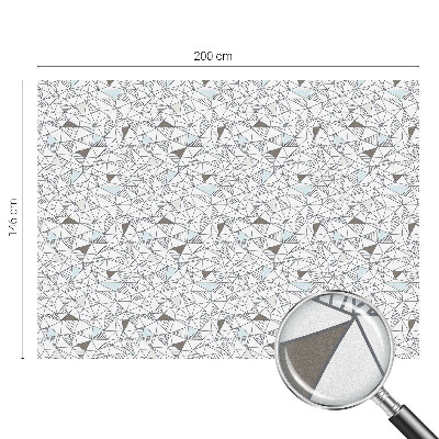 Absztrakt formák Belátásgátló fólia ablakra