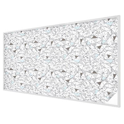 Absztrakt formák Belátásgátló fólia ablakra