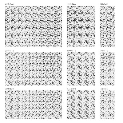 Absztrakt cikkcakkok Üvegfólia ablakra