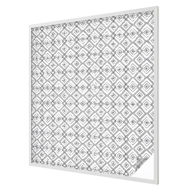 Rombikus harmónia Belátásgátló fólia ablakra