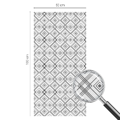 Rombikus harmónia Belátásgátló fólia ablakra