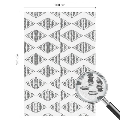 Geometriai gyémántok Belátásgátló fólia ablakra