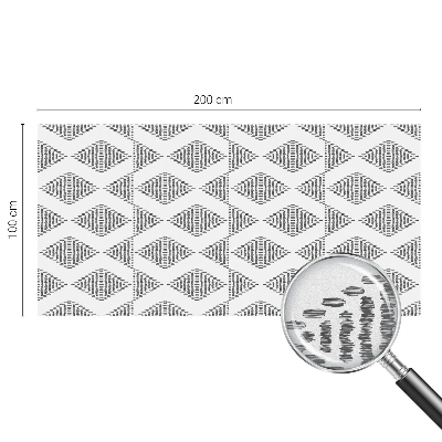 Geometriai gyémántok Belátásgátló fólia ablakra