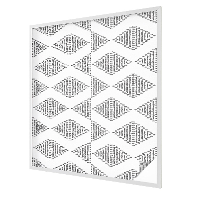 Geometriai gyémántok Belátásgátló fólia ablakra