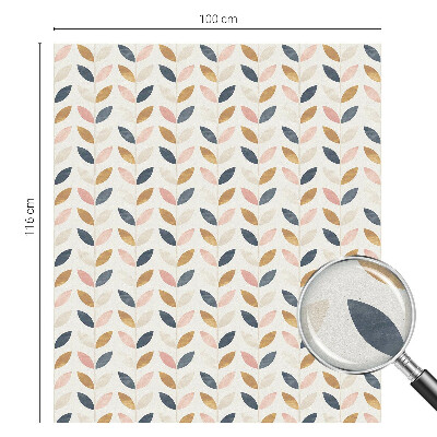 Levelek mintázata Ablaküveg fólia belátásgátló