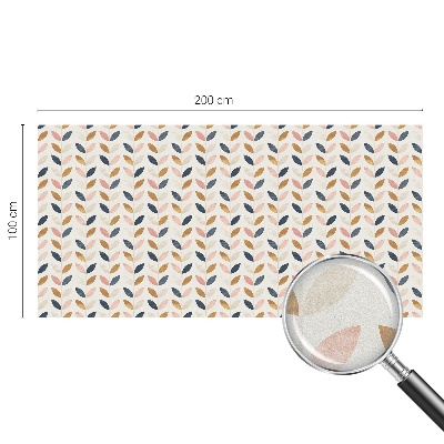 Levelek mintázata Ablaküveg fólia belátásgátló