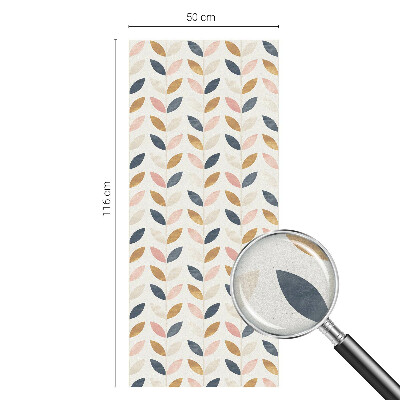 Levelek mintázata Ablaküveg fólia belátásgátló