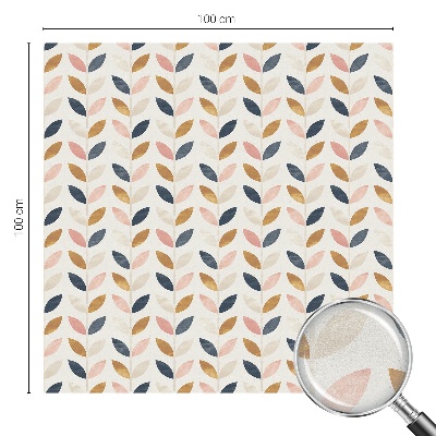 Levelek mintázata Ablaküveg fólia belátásgátló