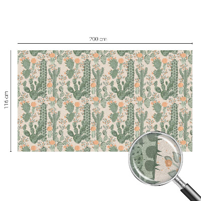 Zöld pozsgások Belátásgátló fólia ablakra