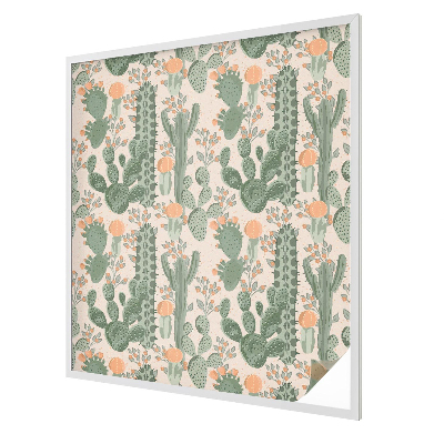 Zöld pozsgások Belátásgátló fólia ablakra