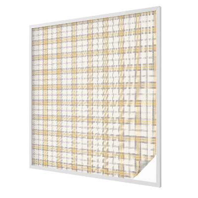 Geometriai rács Öntapadós ablakfólia ólomüveg mintával