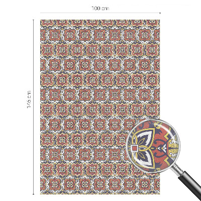 Virágdísz Üvegfólia ablakra