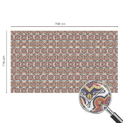 Virágdísz Üvegfólia ablakra