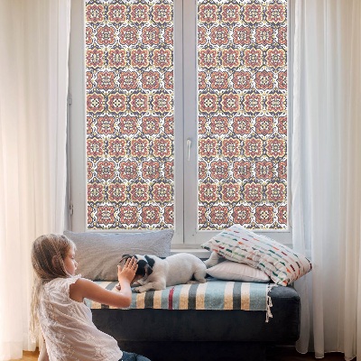 Virágdísz Üvegfólia ablakra