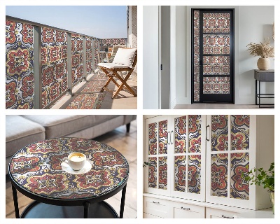 Virágdísz Üvegfólia ablakra