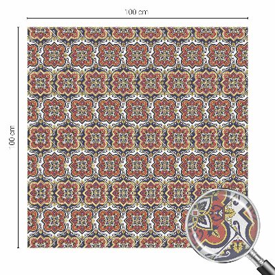 Virágdísz Üvegfólia ablakra