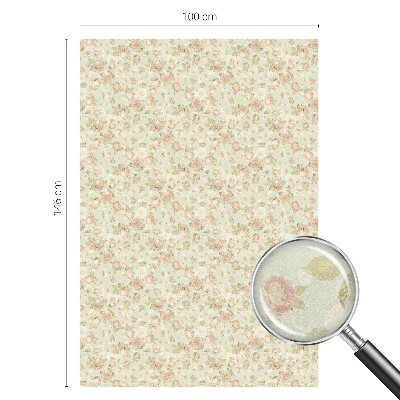 Virágos elegancia Ablaküveg fólia belátásgátló